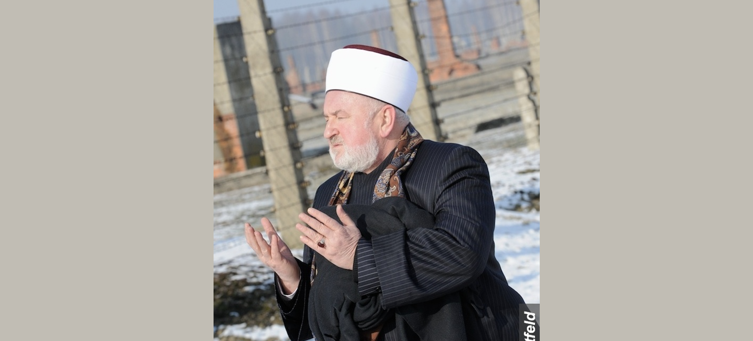 Mustafa Ceric le mufti de Srebrenica